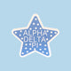 ADPi EXCLUSIVE Light Blue Star Sticker