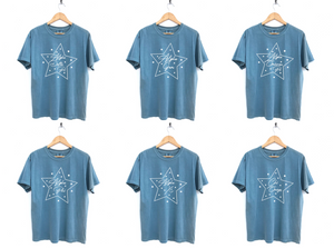 Script and Stars Sorority Tee