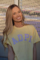 Butter and Lilac Arch Sorority Tee