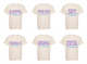 Purple and Blue Stars Alumna Sorority Tee