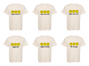 3 Smiles Sorority Tee