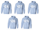 The Keely Sorority Sweatshirt Light Blue