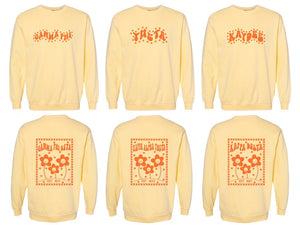 The Purple Harley Comfort Colors Sorority Sweatshirt