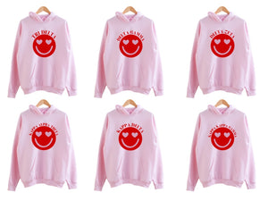 Heart Eyes Hooded Sorority Sweatshirt