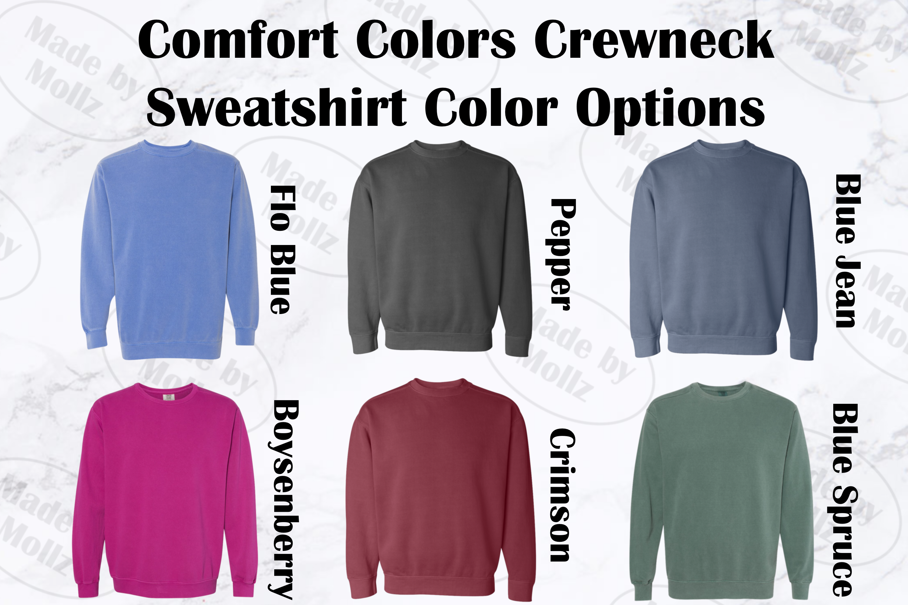 Sorority Fraternity Classic Bar Comfort Colors Sweatshirt – Campus