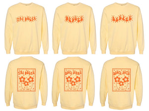 The Yellow Harley Comfort Colors Sorority Sweatshirt