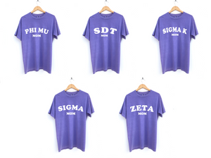 Mom's Bubbly Arch Sorority Tee