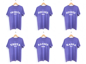 Mom's Bubbly Arch Sorority Tee