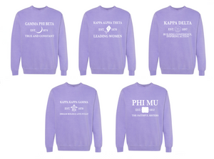 Symbol Crewneck Sorority Sweatshirt