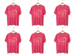 Mom's Script and Stars Sorority Tee