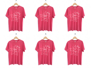 Mom's Script and Stars Sorority Tee