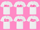 Double Bubble Barbie Sorority Tee