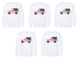 Pink Truck Sorority Sweatshirt