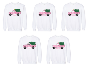 Pink Truck Sorority Sweatshirt