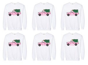 Pink Truck Sorority Sweatshirt