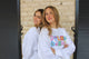 Patchwork Crewneck Sorority Sweatshirt