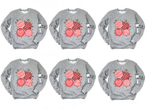 Red Ornaments Sorority Sweatshirt