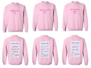 Order Up Crewneck Sorority Sweatshirt
