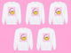 Pink Checkers Santa Sorority Sweatshirt