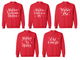 Script and Snowflakes Sorority Sweatshirt
