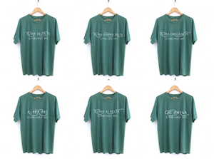 Wavy Letters Sorority Tee