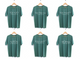 Wavy Letters Sorority Tee