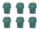 Wavy Letters Sorority Tee