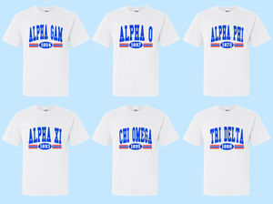 USA Themed Sorority Tee