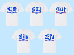 USA Themed Sorority Tee